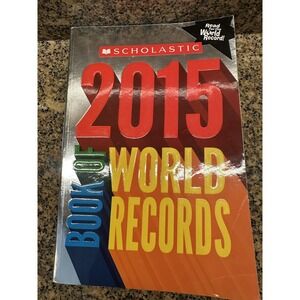 Scholastic Book Of World Records 2015 Jenifer Corr Morse Softcover Reference
